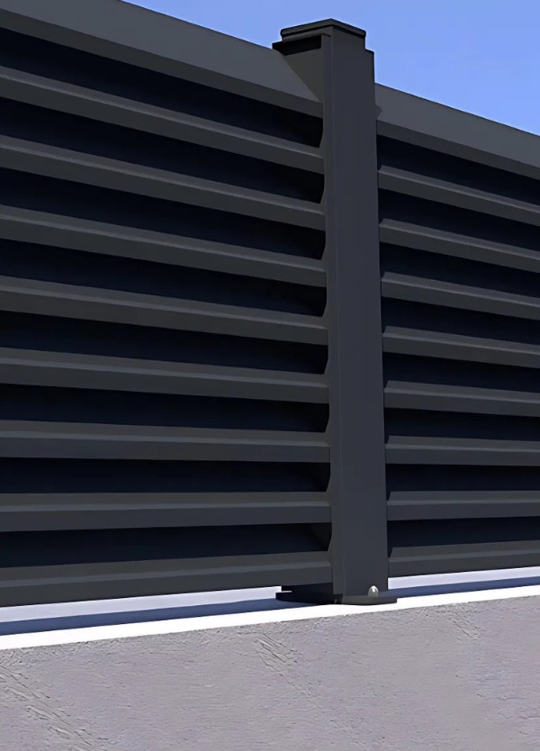 Cloture aluminium